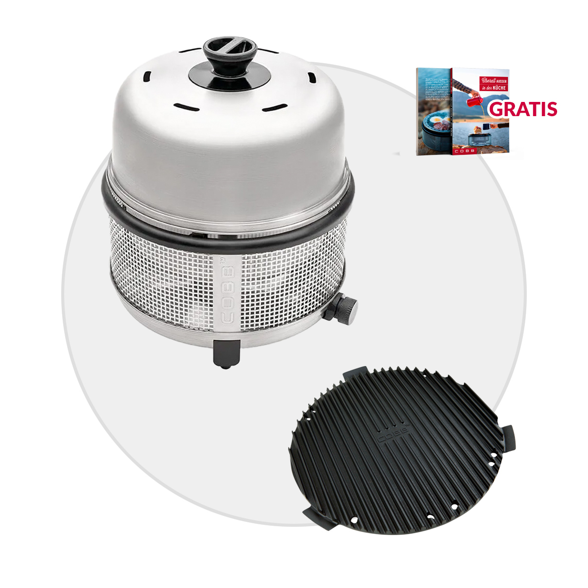 COBB 30mbar Premier+ Gas DELUXE Grill